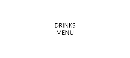Drinks menu